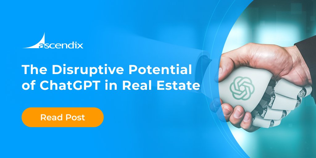 How to Use ChatGPT for Real Estate: 11 Use Cases

The powers of #ChatGPT for real estate extend beyond writing. Explore 11 use cases of how ChatGPT can elevate #realestate customer support, be a translator &amp; legal advisor.

Explore 11 use cases here▶️ go.ascendix.com/LcI_