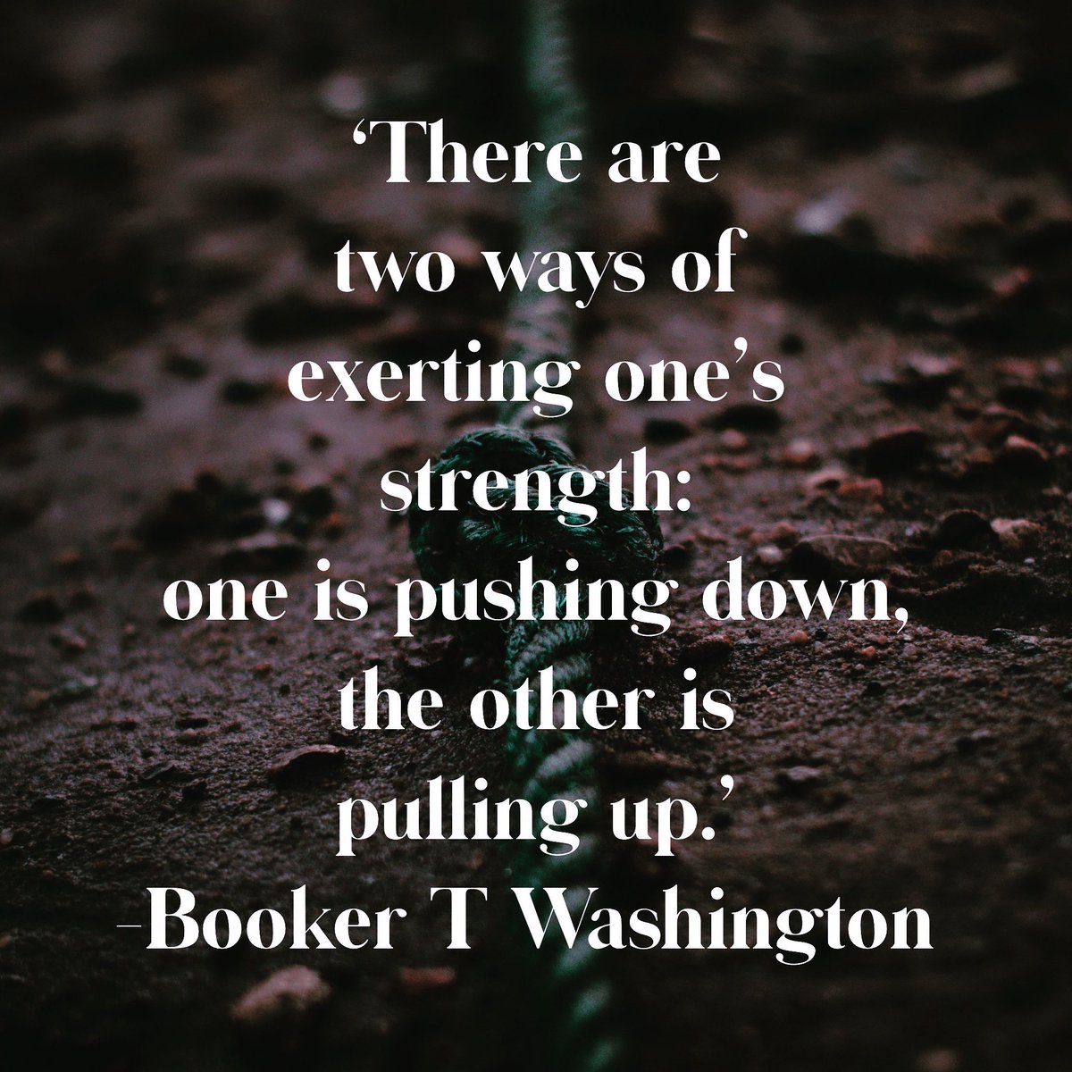 Always lift others up…