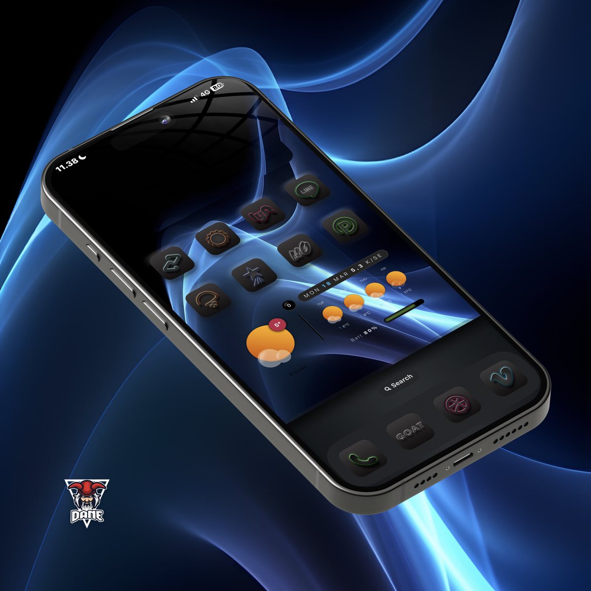 thgr34td4n3's tweet image. Darkness 😂

#nojailbraek 
#ios174 
#Iphone12ProMax 
#M 
#ShowTeam 

• wallpaper @fresk0_ 
• icons @A7laFe 
• widgy widget @TeboulDavid1 😎
• template #M