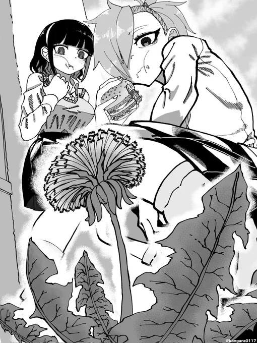 @sushitonyArt FF外から失礼します!かんがらです!
一次創作では主にこの2人のイラストだったり漫画だったりを投稿していますが、二次創作もたくさん描いているのでぜひ見ていってください! 