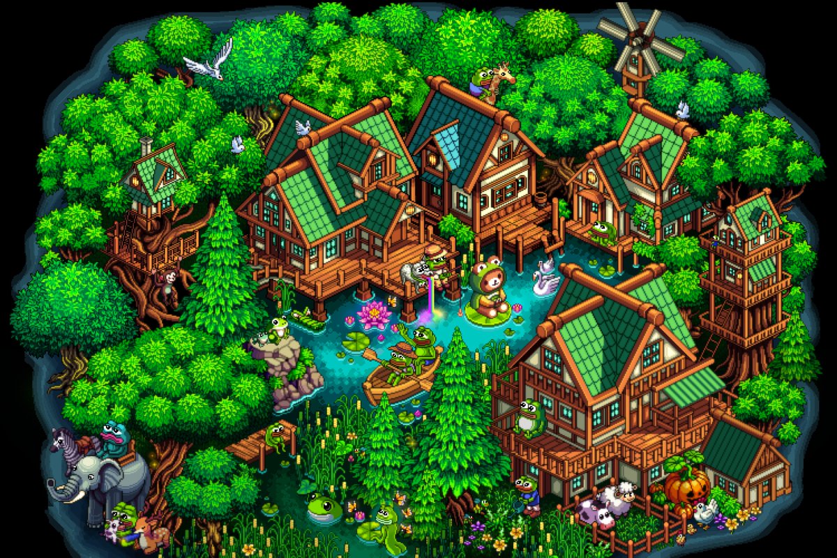 He1tus (@he1tus_) on Twitter photo 🐸 Green Village 🐸
foundation.app/@he1tus/he1tus…
I hope you enjoy!💚
#Pixelart #pepe <a href="/jaggedVIP/">SKOPfather</a> 🐸 Green Village 🐸
foundation.app/@he1tus/he1tus…
I hope you enjoy!💚
#Pixelart #pepe <a href="/jaggedVIP/">SKOPfather</a>