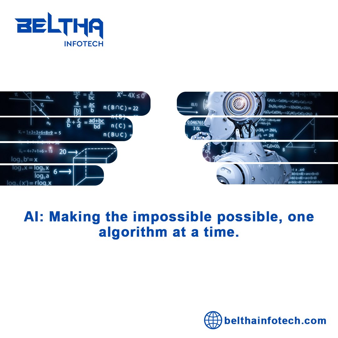 BelthaInfotech's tweet image. Explore the wonders of AI algorithms, blurring the lines between possible and impossible.
Join us on an innovation journey as we redefine limits and unlock new realms of potential.
#AIPlus #AlgorithmMagic #InnovationJourney #PushingBoundaries #PossibleImpossible