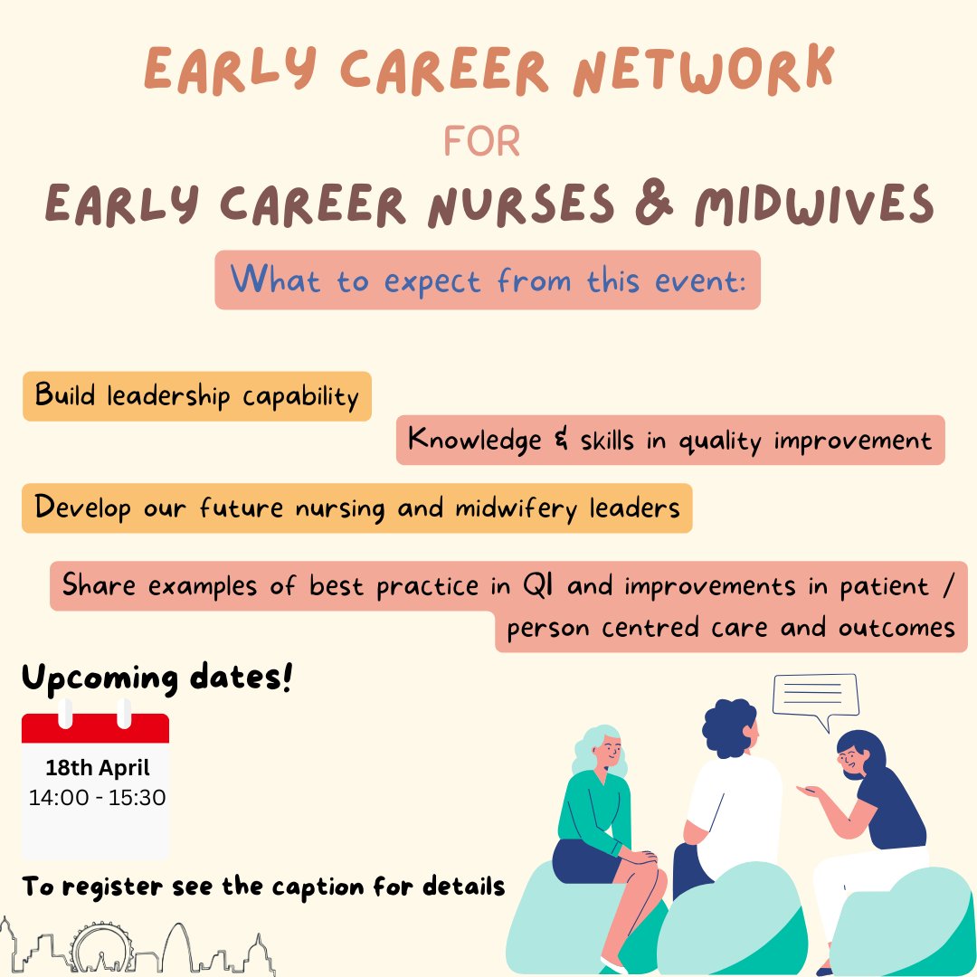 Nursing & Midwifery Quality Improvement Networks We ask colleagues to complete Member Registration Form available on this link; shorturl.at/fBKW3​ We also accept registration via e-mail: england.qi.earlycareernursesandmidwives@nhs.net
