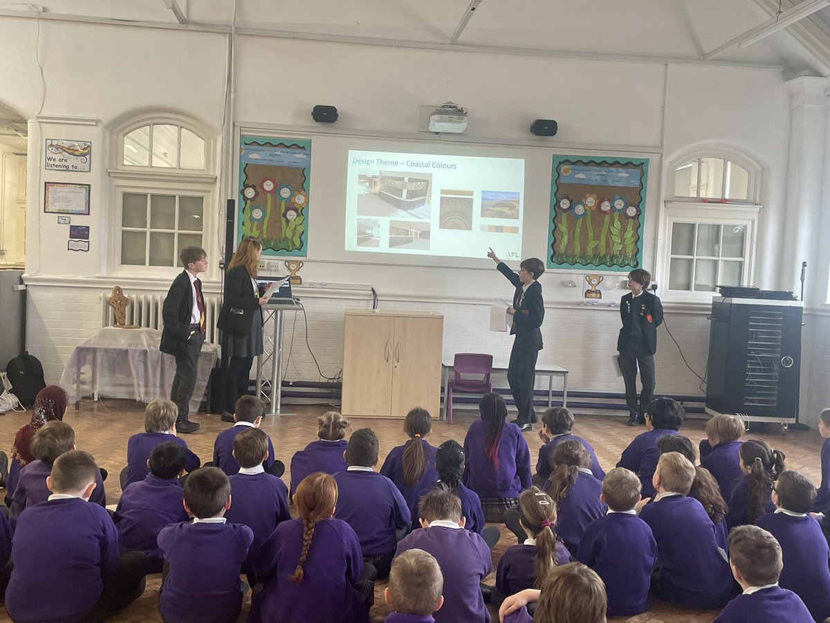 Another Career Champion session this morning. Thanks to @LinakerPS for having us. We’re so impressed with the children’s creative ideas! Good luck for the competition #careerchampions