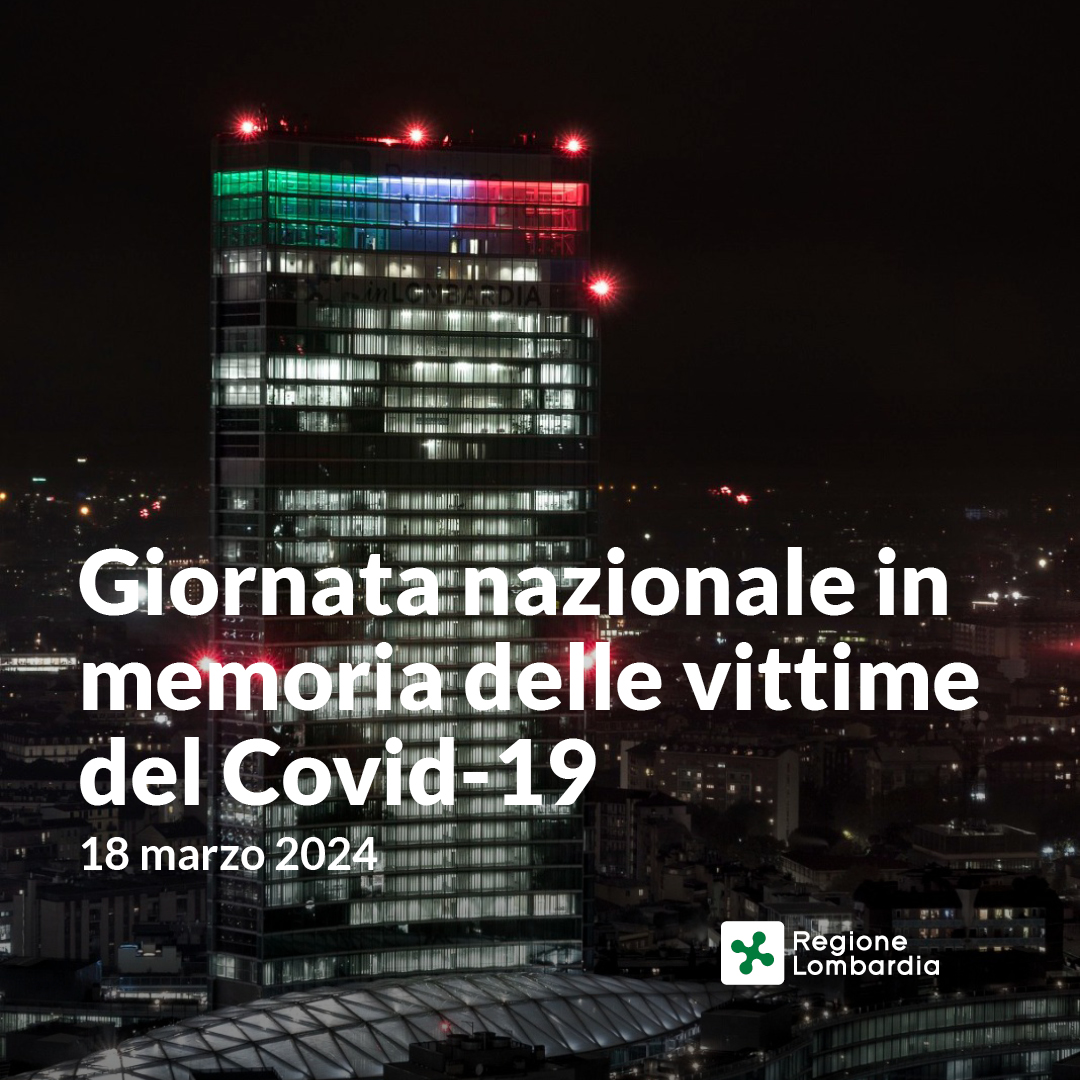 Il 18 marzo si celebra la Giornata Nazionale in memoria delle vittime del #Covid-19, istituita nel 2021 per commemorare tutti coloro che ci hanno lasciato durante questa pagina drammatica della storia recente del nostro Paese.