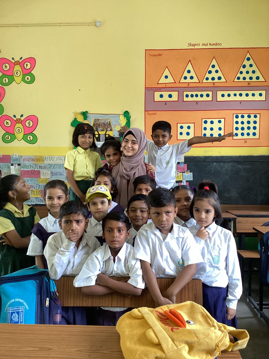 “Being part of providing quality education to children from low socio-economic backgrounds has been extremely fulfilling,” says Samiya Taalish, Teach For India Fellow, Kolkata. #TeachForIndia #DoMoreBeMore #Leadership #InspireHope #education #classroom