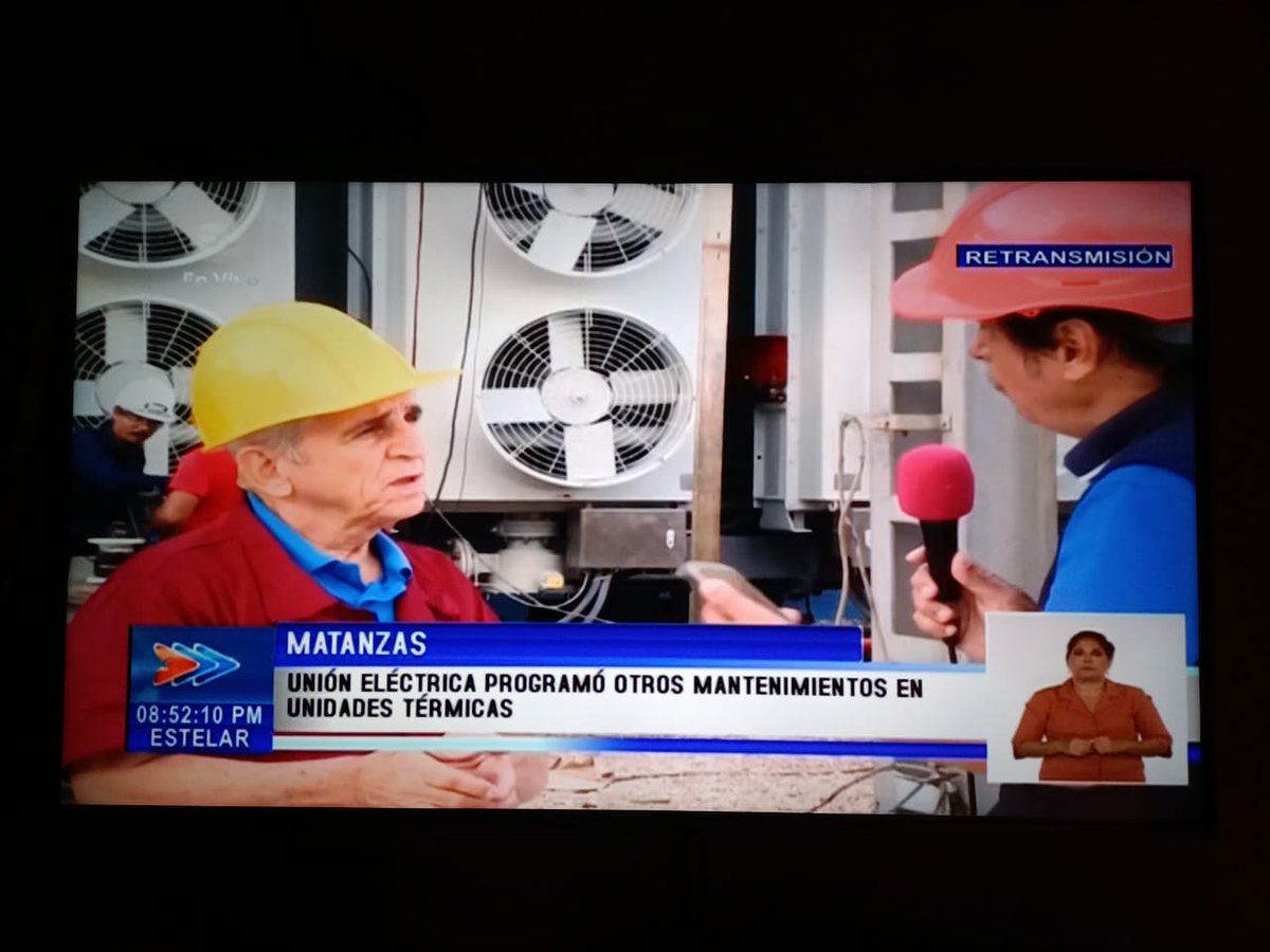 En medio de las duras dificultades, provocadas sobre todo por la despiadada política de #EEUU de cerco económico contra el pueblo de #Cuba, los trabajadores de la <a href="/ODE_UNE/">La ode Candra Une</a> están #UnidosXCuba,  reparando sin tregua las termoeléctricas.

Enorme reconocimiento a todos. #CubaEnPaz