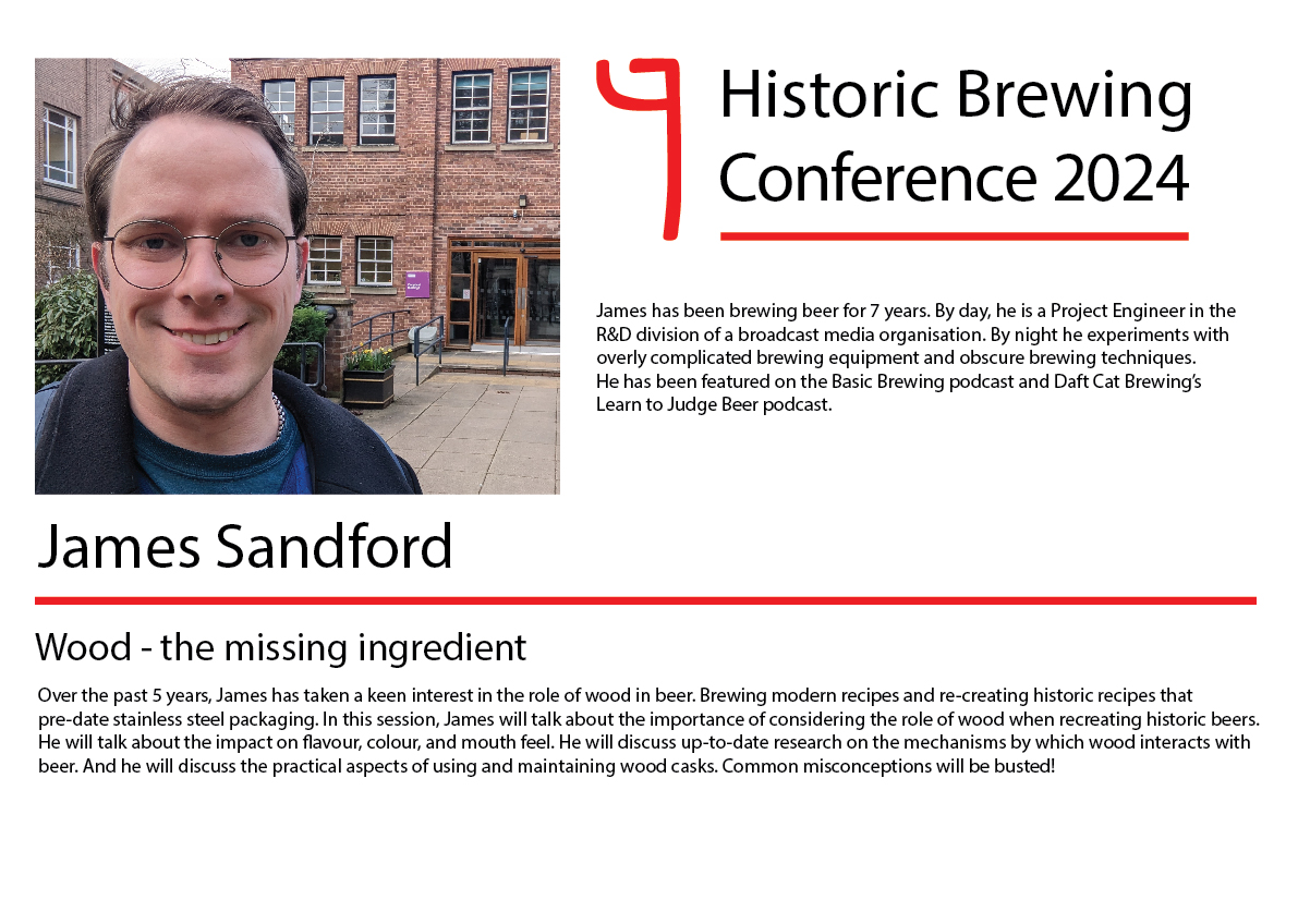 We're really excited about this talk, I've known James for many years and really love geeking out with him about the science behind heritage brewing techniques. Get your tickets, you don't want to miss this! sites.google.com/view/historicb…