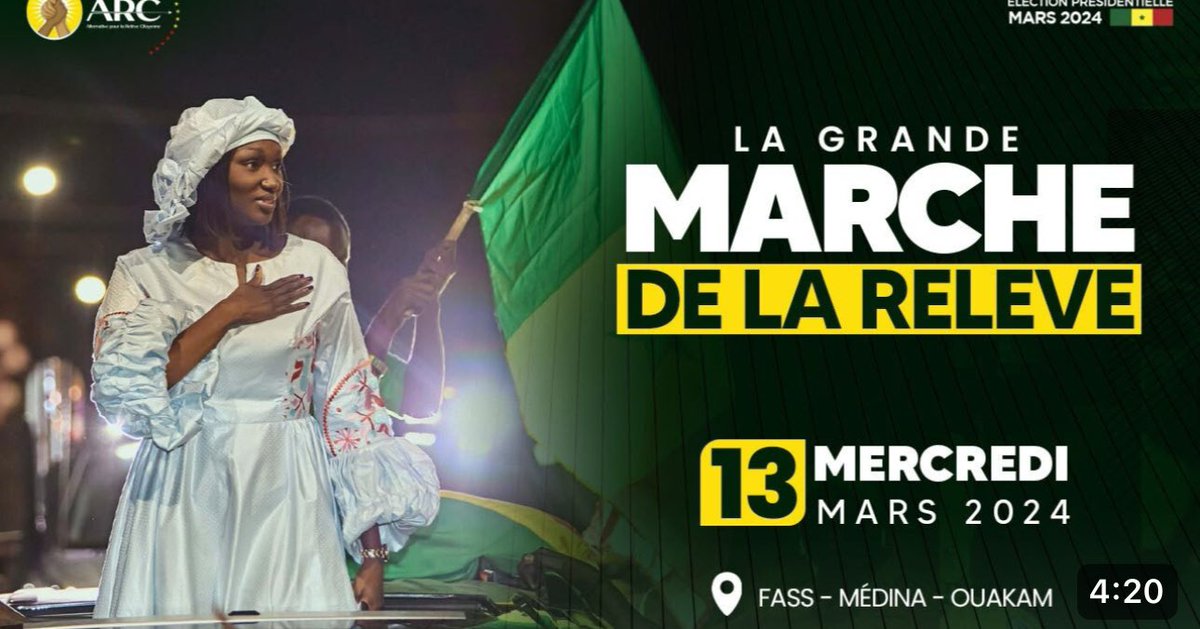 NdiourF's tweet photo. La relève signifie le remplacement (d’une personne ou d’une équipe) dans un travail continu. 
Donc soit Anta nous propose d’assurer la continuité du pouvoir en place, soit elle doit virer son équipe Com. 
Les sénégalais sont en quête de changements profonds!
Read the room! https://t.co/KGOKn5VNfn