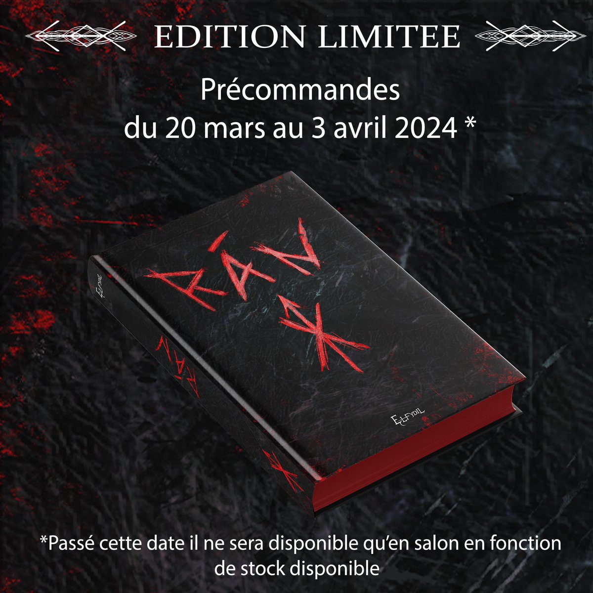 Elfydil's tweet photo. Pour les 1 an de Rán une jolie version faite main sera dispo en précommande :D
Je posterais le lien ici mercredi :) https://t.co/MVfcxZ5sbq