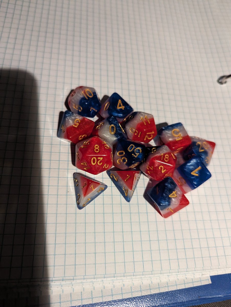 KeenenAnd's tweet photo. @HeavyPlayLLC Dice so nice I bought them twice https://t.co/oJPc3cyR75
