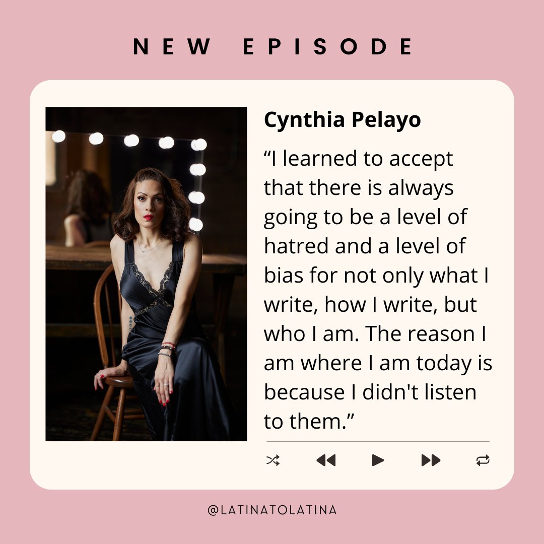 🔆 NEW EPISODE FT. <a href="/cinapelayo/">Cynthia Pelayo is on Instagram and Substack.</a>

She started her career as a reporter, then pivoted to creative writing. Now, her new book, Forgotten Sisters blends fairytale, horror, suspense and more to capture the grit and mysticism of moving between worlds. 

🎙️Listen: ow.ly/f8NP50Q37uY