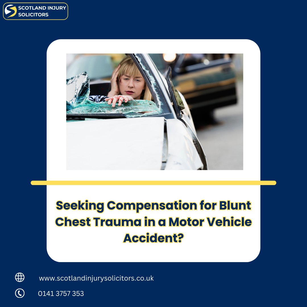 Securing Justice and Compensation: Advocating for Victims of Blunt Chest Trauma in Motor Vehicle Accidents. Trust Our Legal Expertise to Pursue the Compensation You Deserve.
.
#CompensationMatters #LegalAdvocacy #MotorVehicleAccidents #BluntChestTrauma