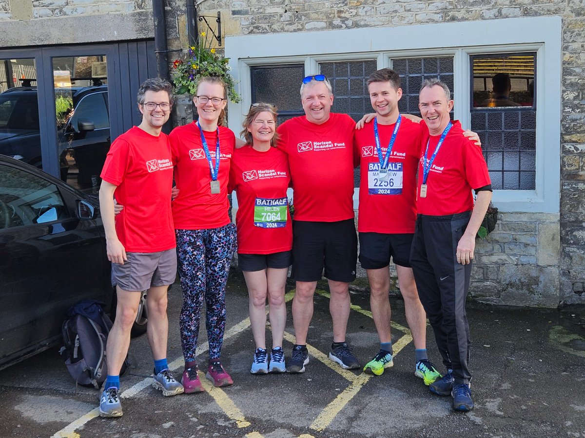 Team HSF were flying the flag again at the @bathhalf yesterday. We all finished, some much quicker than others, but best of all was the support we received from the crowd and fellow runners as we made our way round.