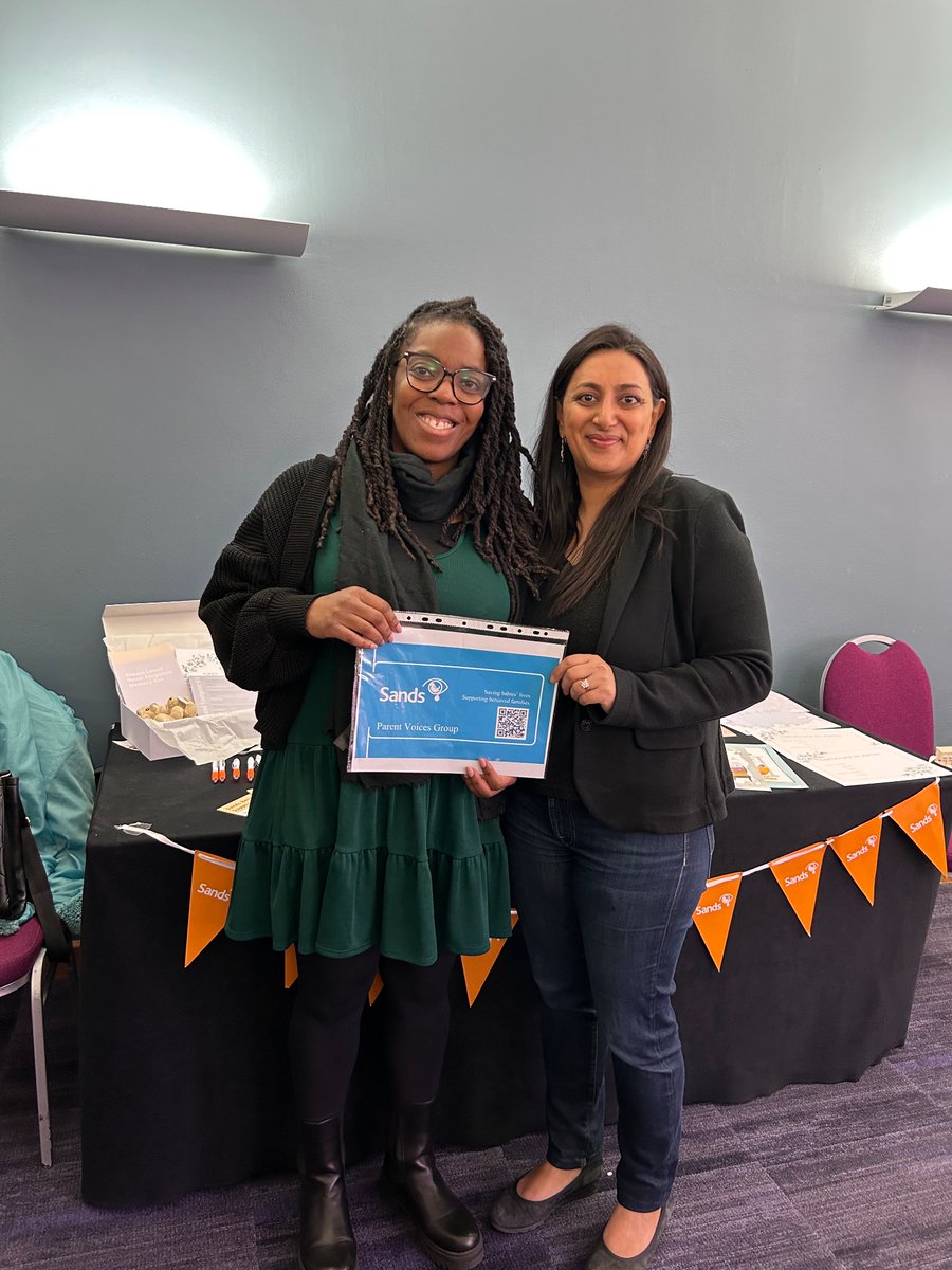 Fantastic conversations with @babylifeline and @SandsUK at the 2024 Black Maternal Health Conference @MotherhoodGroup  supported by @PIandMedNeg #BMHCUK