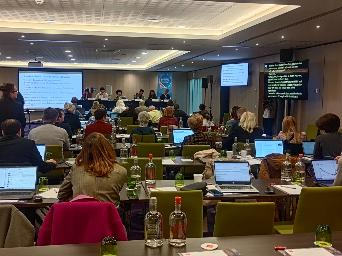 ODS (@odsbrussels) on Twitter photo We are honored to have joined insightful and intersectional conversations on equality, inclusion and universal design this weekend at the Board meeting of <a href="/MyEDF/">European Disability Forum</a> to prepare for the upcoming strategy of the network for 2024-2029.
#DisabilityRights We are honored to have joined insightful and intersectional conversations on equality, inclusion and universal design this weekend at the Board meeting of <a href="/MyEDF/">European Disability Forum</a> to prepare for the upcoming strategy of the network for 2024-2029.
#DisabilityRights