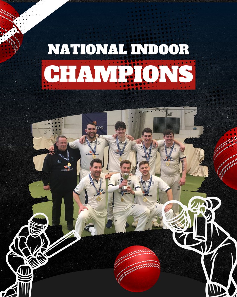 Huge congratulations to <a href="/BroadstairsCC/">Broadstairs CC</a> for being crowned 'National Indoor Champions 2024' on Sunday <a href="/HomeofCricket/">Lord's Cricket Ground</a>! As proud sponsors, we're elated to witness their outstanding achievement and hope the team is relishing their well-deserved celebrations! 🎉

#cricket #broadstairs