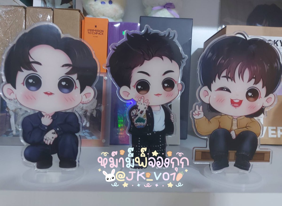 น้องๆสแตนดี้ 15 เซนคือ เต็มพื้นที่เลยค๊าา 😁😁 พึ่งได้มารีวิวให้ทางร้าน ล็อตแรกผ่านไป ล็อต2กำลังจะมาอีก ของได้ไวมากค่าา 🙇‍♀️😍

#1stkissreview