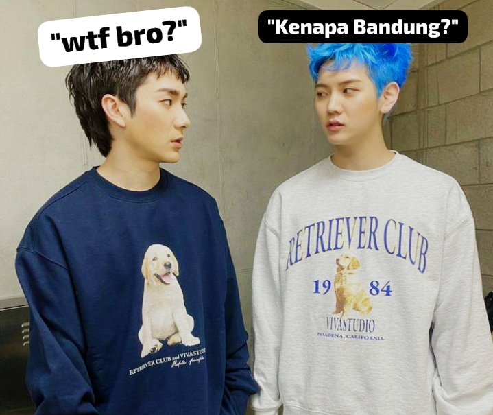 unicornhwang's tweet photo. #NUEST lokal au!
"Kenapa Bandung?"
© universe anak-anak mamah; #ubiverse https://t.co/bqo1NdH6GB