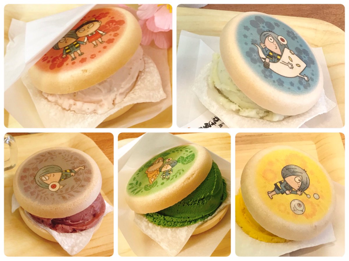 ⋱パリパリもっちり⋰ #ゲゲゲの鬼太郎 最中アイス