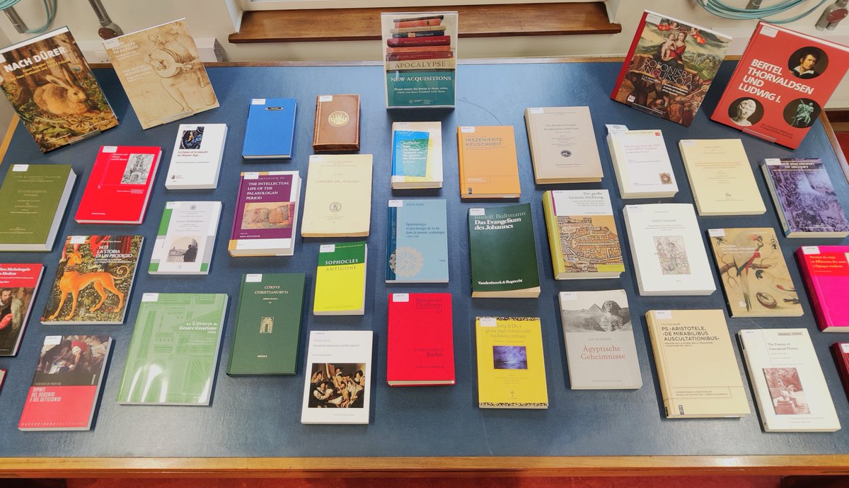 Warburg_Library's tweet photo. 📚 New acquisitions include studies on the #GermanRenaissance and #OrientalismInArt alongside a new contribution by Professor Charles Burnett and Dr Liana Saif in the volume ‘The Recipe from the XIIth to the XVIIth Centuries Europe, Islam, Far East.’📚
#Books #LibraryTwitter https://t.co/EOTVv0jp31
