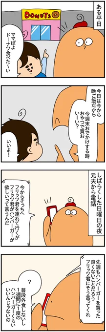 モラハラドイツ人夫と離婚し、共同親権が命じられて早4年。

元夫から「もう息子はうちに来なくていい」と言われた話。

(2)

#漫画が読めるハッシュタグ 