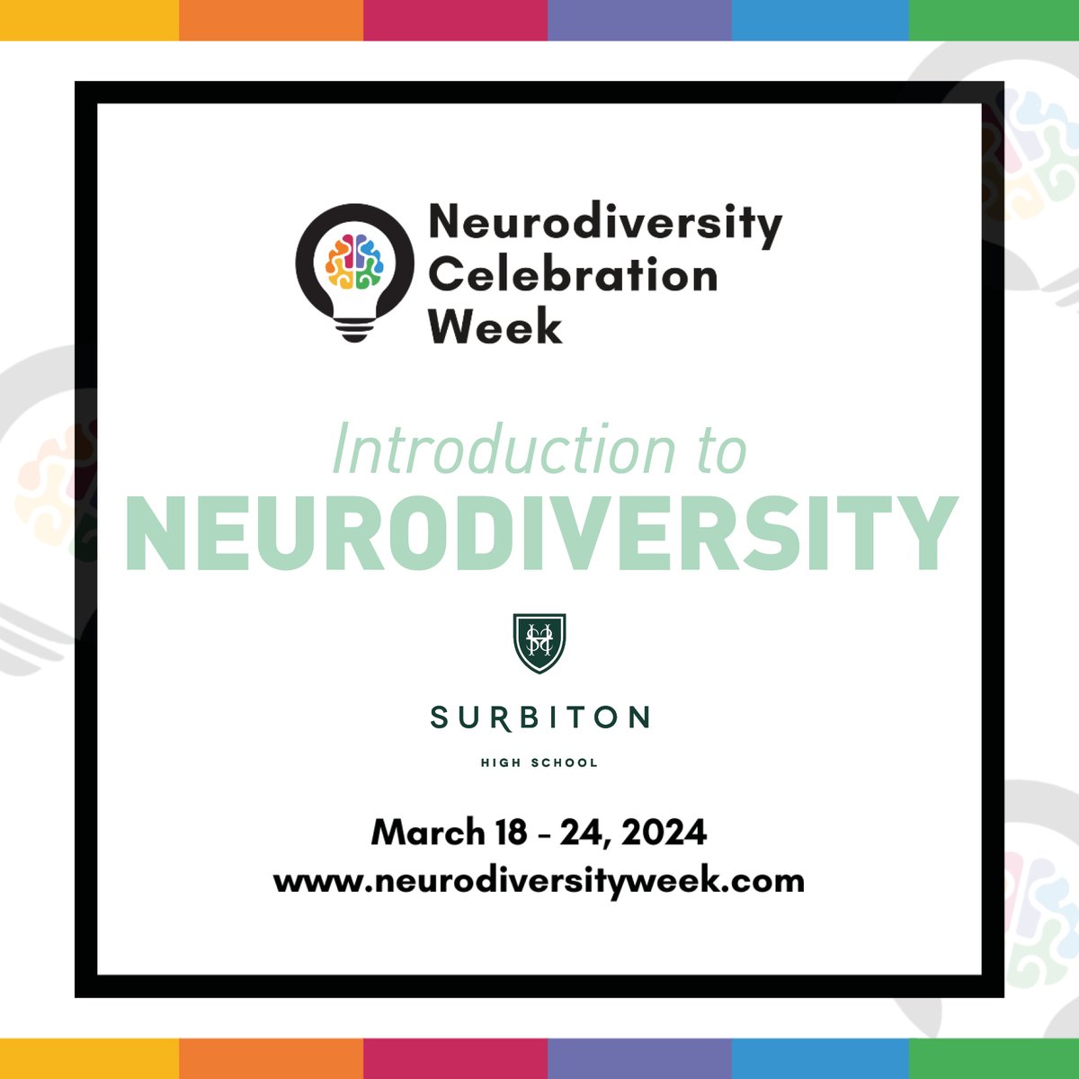 #NeurodiversityCelebrationWeek Let's acknowledge the many positives it brings: Strong creative skills 🎨 Aptitude for problem-solving 💡 Thinking outside the box – tackling things differently 📦 Ability to see the bigger picture 🌍 Questioning how things are done ❓