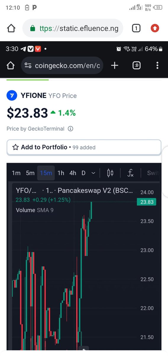 This coin $YFO rose to $3100 in the last Crypto bull-run and made many very rich.
<a href="/yfione/">YFIONE</a> just relaunched, and it's about to pump so hard.
Total Supply is just 50,000
 #YFO is a must-have GEM coin💎 40x from here is easy.

To buy #YFO, go here⬇️⬇️
t.me/tradewithwealt…