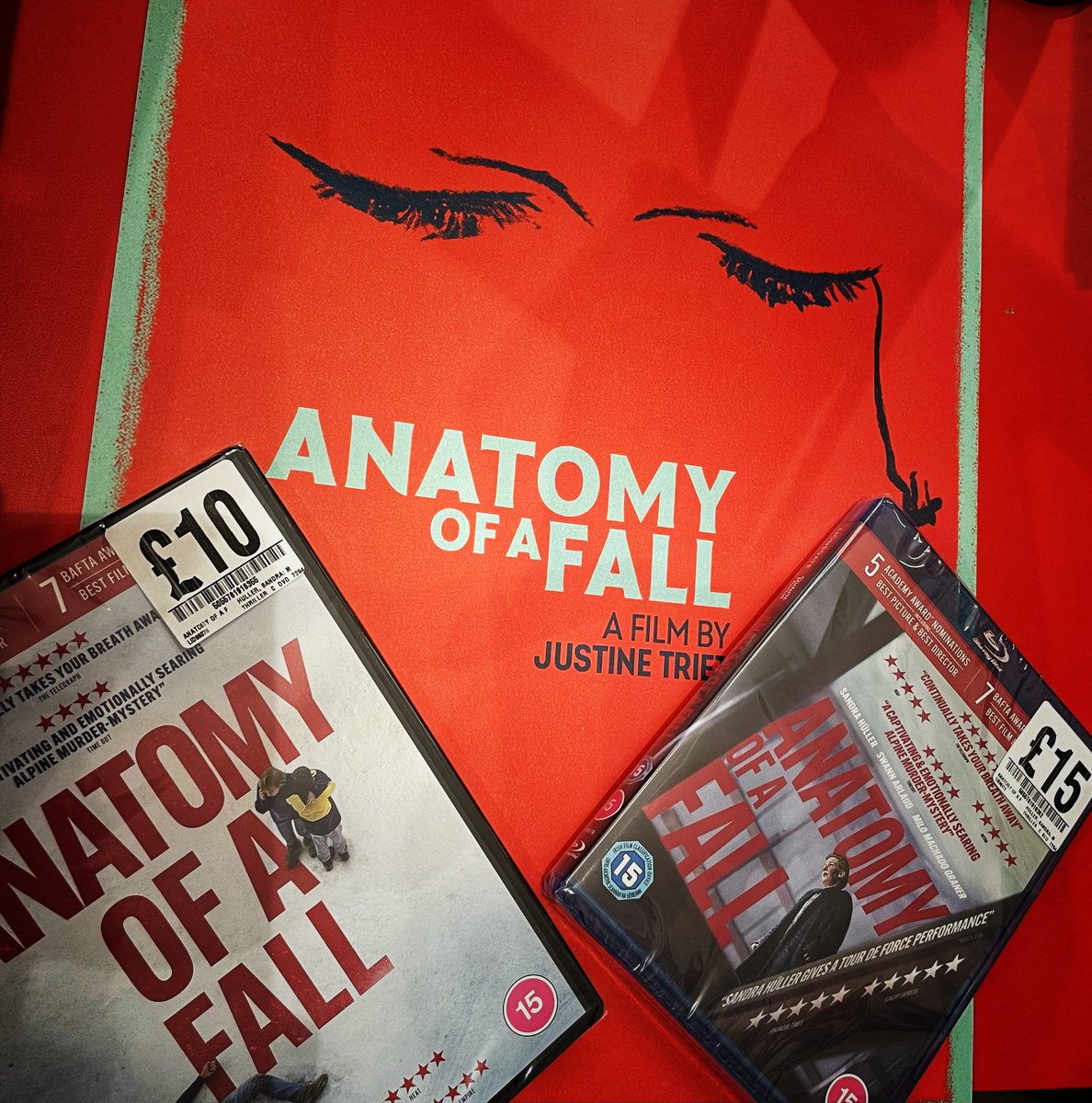 We have a beautiful art print to give away with copies of Anatomy of a Fall! 😃🍿

#gettofopp 
#newmoviemonday