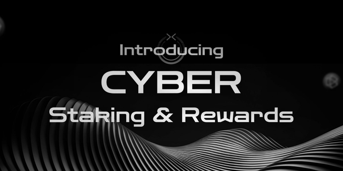 Surf_VN's tweet photo. 📢 Giới thiệu phần thưởng và staking CYBER ✨

⚡️⚡️Staking CYBER để chia sẻ tổng phần thưởng 1 triệu $CYBER và nhận một loạt Airdrop trong Hệ sinh thái!

🪂 Điều đặc biệt phần đầu tiên của loạt airdrop sẽ diễn ra vào tuần này!

Chi tiết bên dưới ⬇️