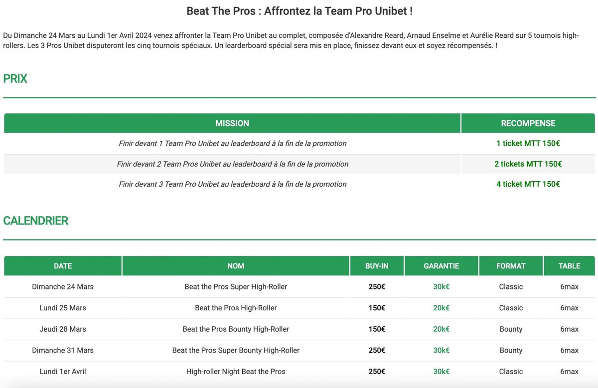 Échauffement validé ✅ avant la promo “Beat The Pros” sur <a href="/Unibet_Poker_Fr/">Unibet Poker France 🔞</a> qui commence dès dimanche prochain 🙌unibet.fr/poker/beat-the…