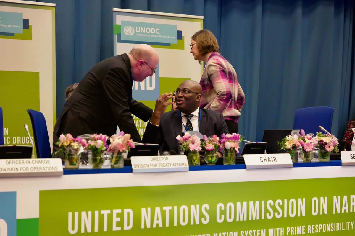 UNODC_CND's tweet photo. In the operational segment of #CND67 proceeds with  strategic management, budgetary and administrative questions today - including the work of #FINGOV.
Tune in: 📺https://t.co/XOdMnx1baM https://t.co/hh5sUzHciu