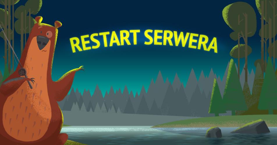 rf4pl's tweet image. Restart serwera.
19 marca o godzinie 07:00 polskiego czasu nastąpi restart serwera. Szacowany czas prac to 2 godziny.
Zespół FishSoft