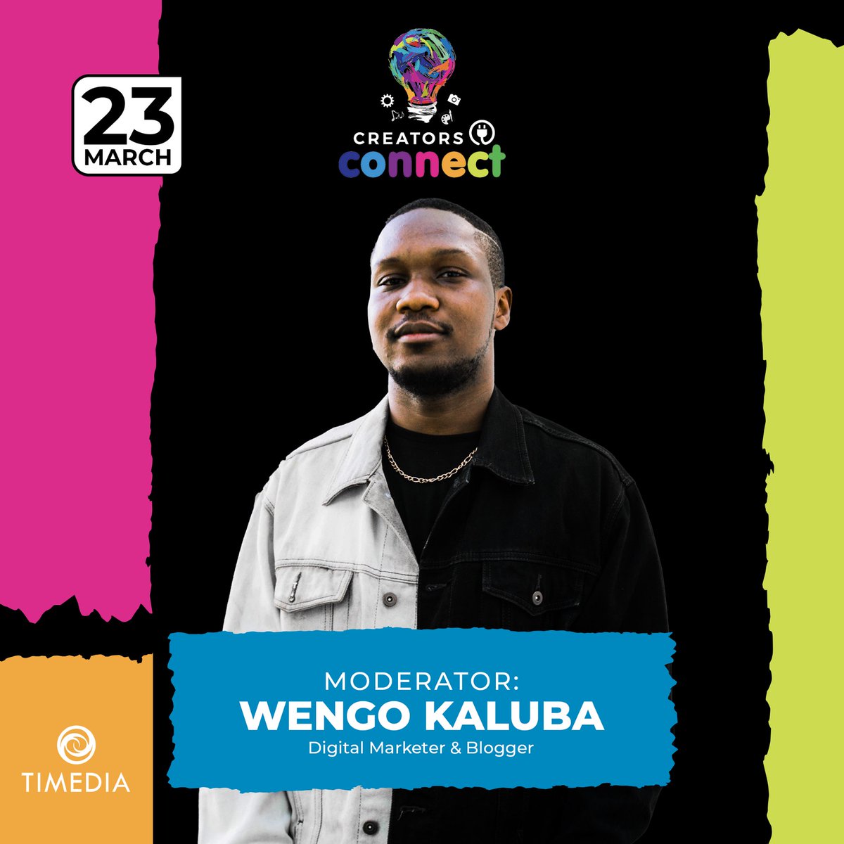 Wenguss's tweet photo. Let’s talk about #CreatorsConnectZM! 💡

This is something the @TiMediaZM team has been building up for months, and this Saturday, the stars are descending on The Urban Hotel for Zambia’s biggest content creators event! 🇿🇲 Here’s everything you need to know: https://t.co/LioE7QvOe0