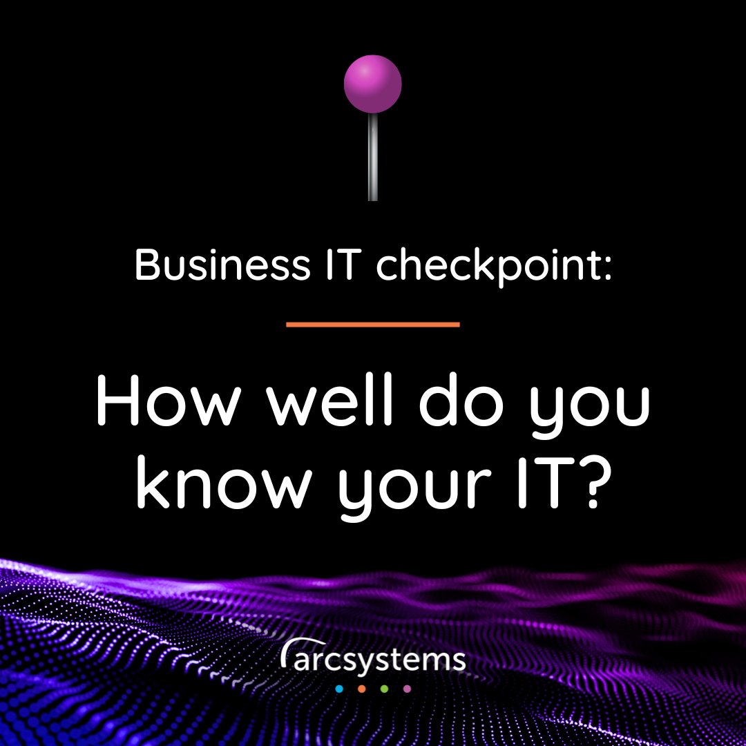 ❓​Do you know your #cybersecurity weaknesses?
​❓​Are your #IT systems designed to maximise efficiency?
​❓​Is your software up to date?

If your answers were anything other than 'yes', then it's time to get your business' IT up to scratch.

Here's how: arcsystems.co.uk/a-no-nonsense-…