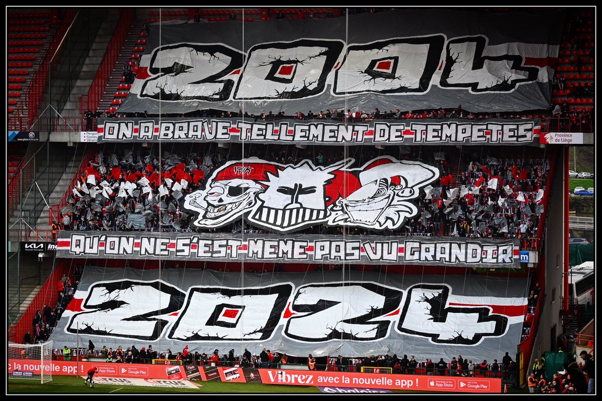 KalkarOnTour's tweet image. ⚽️ @Standard_RSCL - @kas_eupen 
🏆 @ProLeagueBE 
📅 16-03-2024
🏟 Sclessin

#STAeup #StandardDeLiège #KASEupen #RSCL #UltrasInferno #UI96 #PublikHysterikKaos04 #PHK04 #Groundhopping #OnTour #België