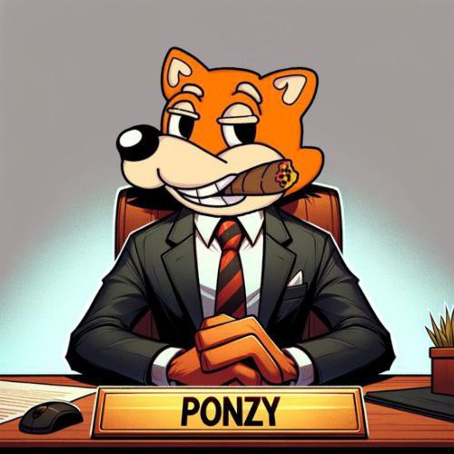 Hi, I'm $PONZY, I mean a ponzy?!