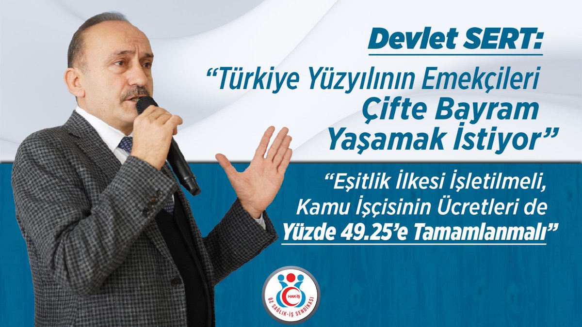 En zor şartlar altında hiçbir görevden kaçınmayan kamu işçisinin ücretlerinin de, memur, emekli ve asgari ücret artışı gibi %49,25’e tamamlanmasını istiyoruz. ⤵️ ozsaglikis.org/2024/03/18/tur…