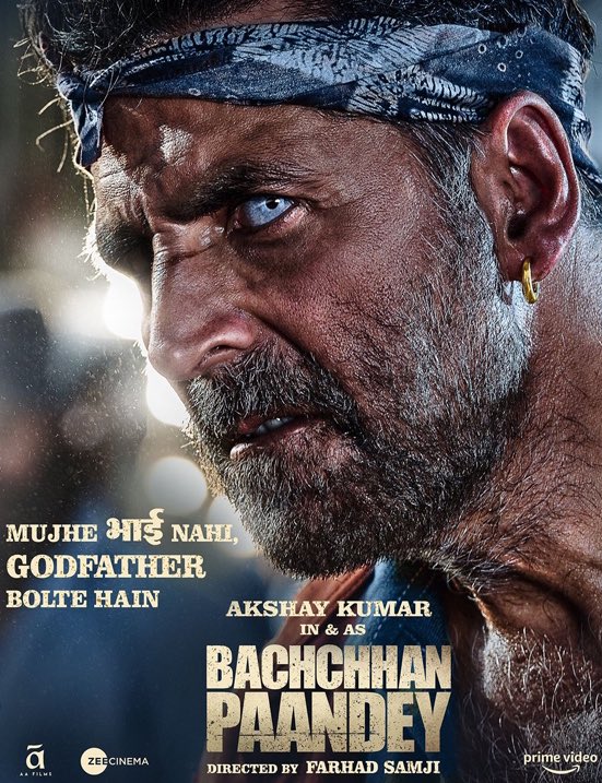 #BachchhanPaandey (2022) 

The movie is really appreciable for its amazing story , showing that how a man can be turned from stone hearted to a kind hearted man. The movie shows perfect blend of comedy, emotions and  fear & MASS Actions 🔥🔥🔥🔥

2 YEARS OF BACHCHHAN PAANDEY