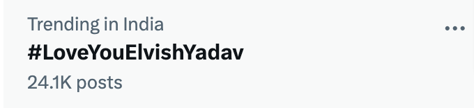 BollySpy's tweet photo. #LoveYouElvishYadav Trending https://t.co/W6dMBIVqGw