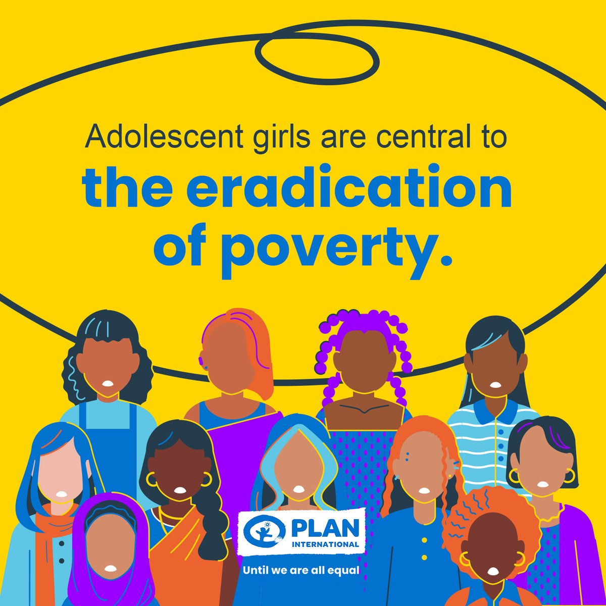 Plan International tweet media