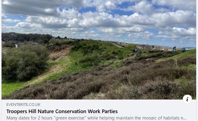 Do you have 2 hours to spare for Troopers Hill this Saturday, 23rd March from 10am? Please book your place on a Troopers Hill nature conservation work party and find out more at tinyurl.com/thworkparty @bristolparks @BristolNats