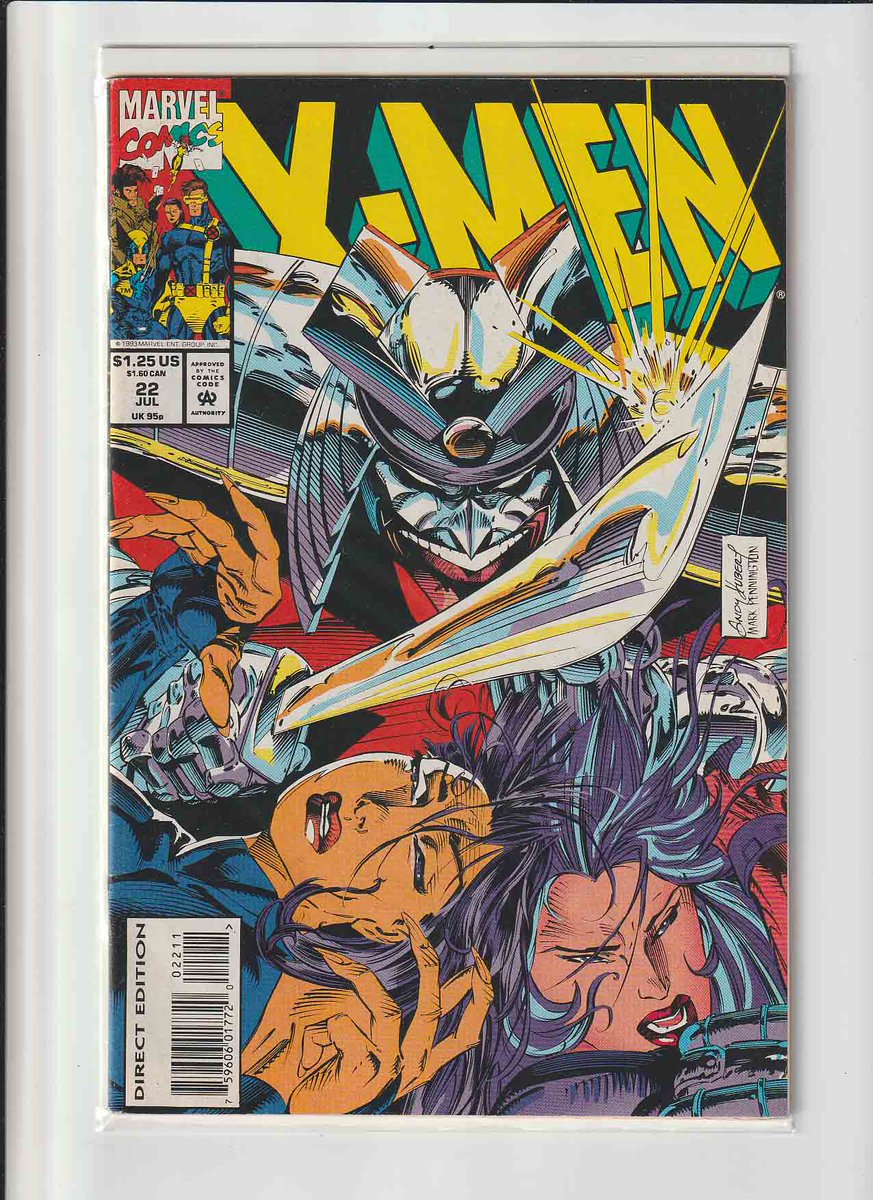 #XMen #22 (1993) #AndyKubert Cover & Pencils, #FabianNicieza Story  Find out how the #SilverSamurai seeks to make #Wolverine's life a nightmare!  rarecomicbooks.fashionablewebs.com/X-Men%20Vol%20…  #RareComicBooks #KeyComicBooks #MarvelComics #MCU #MarvelUniverse #ComicBooks #NerdyGifts #KeyIssue