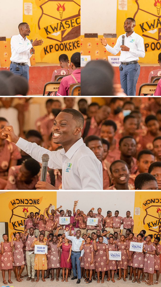 jkOpey's tweet photo. Last week in commemoration of Commonwealth day, I had a great time engaging students at the Kwabenya SHS in Accra on behalf of @CwealthStudents. 

The engagement focused on ways we can contribute to a resilient future for Ghana which was the theme for this year’s celebration. https://t.co/YslzzbiNuk