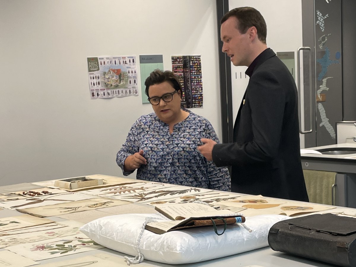 Looking forward to watching Darwin's own @EdwinRose3 discussing plant specimens collected by Charles Darwin with @SusanCalman on @channel5_tv this Friday! @CUBotanicGarden @Cambridge_Uni darwin.cam.ac.uk/news/dr-edwin-…