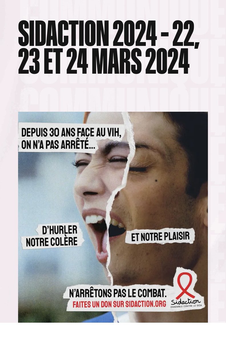 charles_cazanav's tweet image. C’est déjà la semaine (22 au 24/03) des 30 ans du #Sidaction !

En tant qu’ infectiologue il paraît important de #NeJamaisOublier que l’infection #VIH existe toujours.
Quelques chiffres clés :
- 39 millions de personnes vivant avec le VIH dans le monde selon @UNAIDS ;
- 82 000…