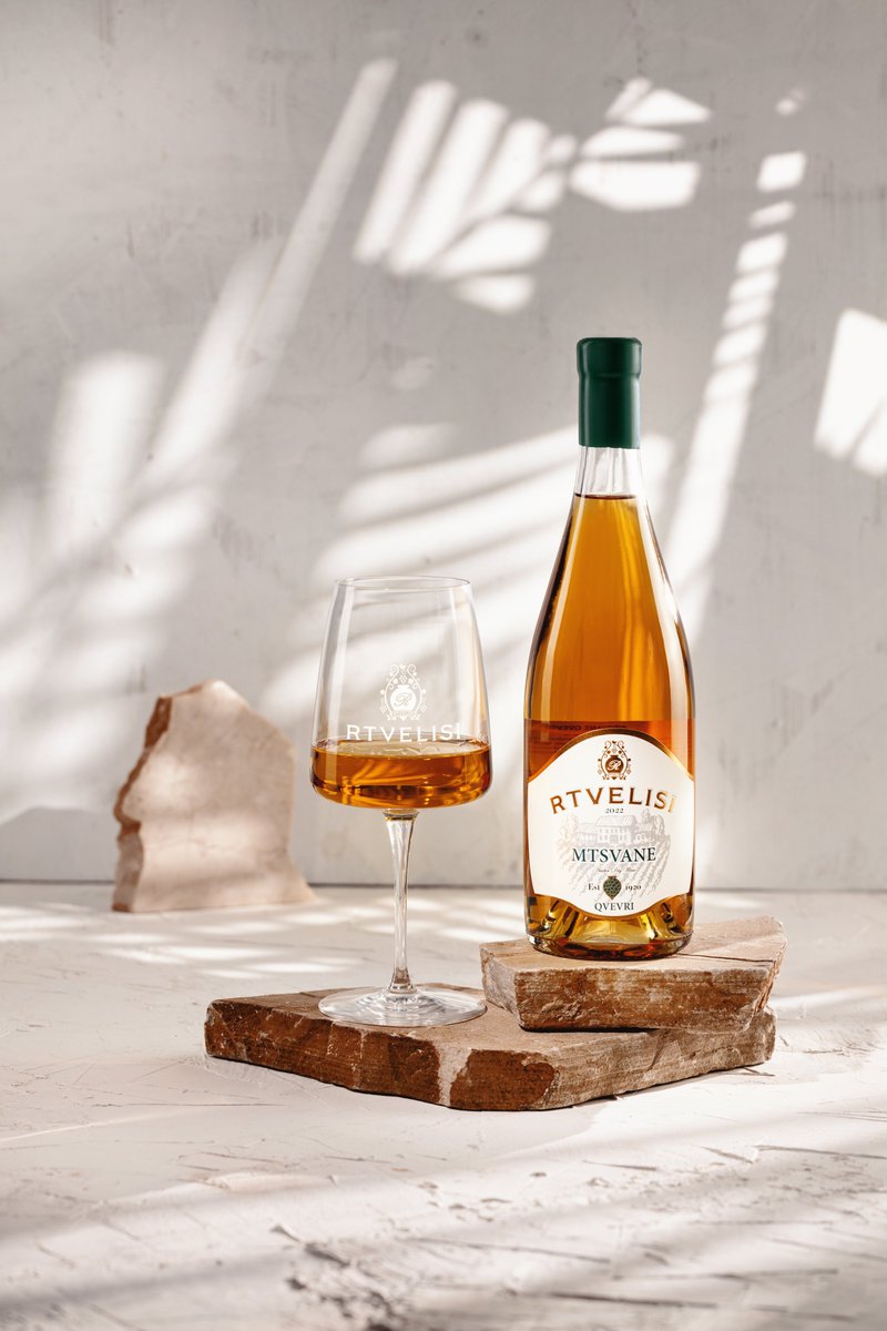 Mtsvane Qvevri
Amber wine is characterized by a pleasant bouquet of dry fruits and a soft, harmonious taste.
Mtsvane Qvevri is one of the outstanding wines from the Rtvelisi Qvevri wine collection.