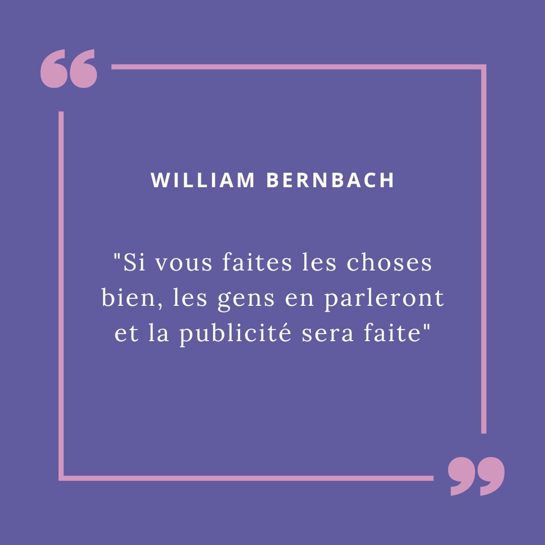 William Bernbach, créatif publicitaire américain, est célèbre pour avoir révolutionné le monde de la publicité par son approche novatrice axée sur la créativité et la connexion avec le public. Son héritage inspire toujours l'industrie #InspirationMSBarcelona #MSBarcelona