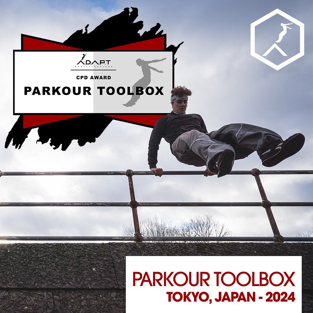 TOKYO!

Parkour Toolbox CPD Workshop
Monday 25th March
Parkour Onibattle, Tokyo

adaptqualifications.com/collections/co…