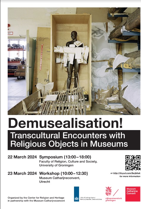 📌 Our members the @CRH_UG and the @catharijne organise a short course (22 & 23 March) on religious artworks permanently or temporarily musealised and transcultural approaches to material and visual culture. Info and registrations: rug.nl/research/centr…